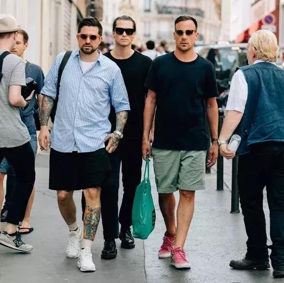 男士短裤搭配技巧明星,男士短裤搭配技巧显瘦