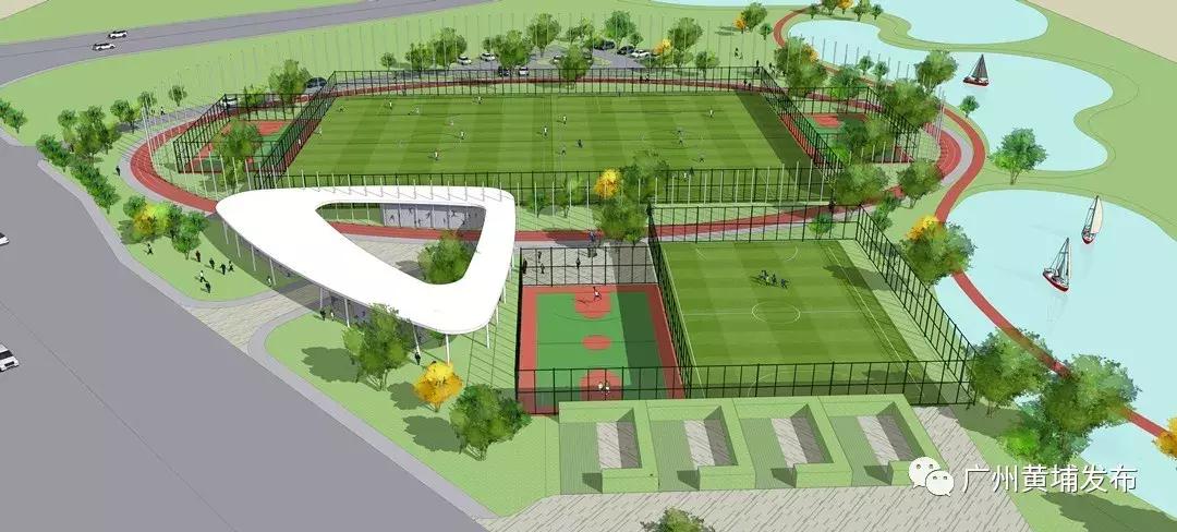 广州超大型足球场建设,黄埔公共足球场