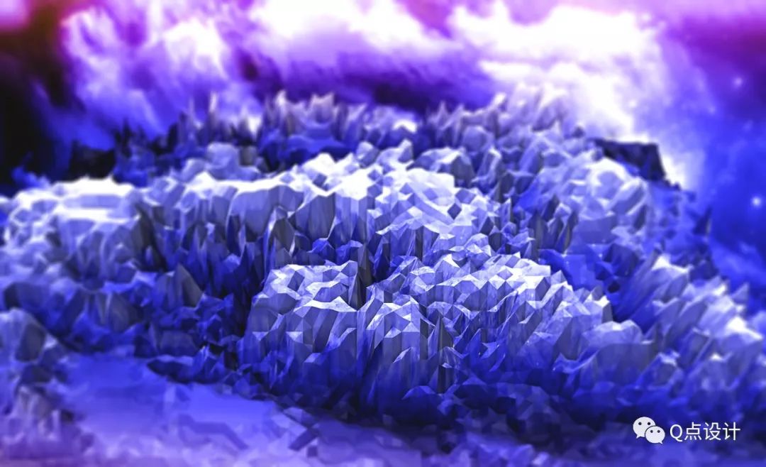 点线面ps设计图,q点造型