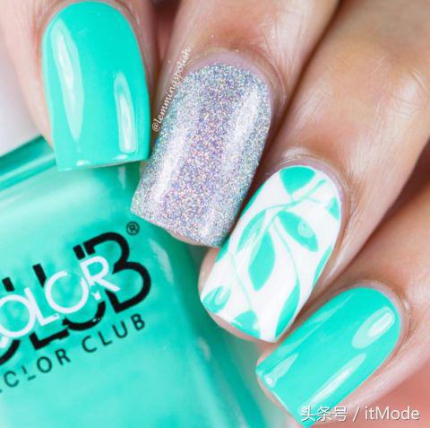 美甲夏天不要甲片推荐什么,短指甲手黑适合夏天的美甲