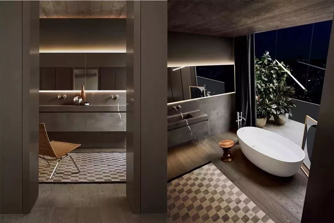 浴缸淋浴房设计,大空间浴缸淋浴房设计