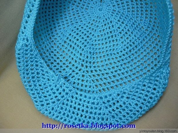 钩针儿童棒球帽,宝宝好看的帽