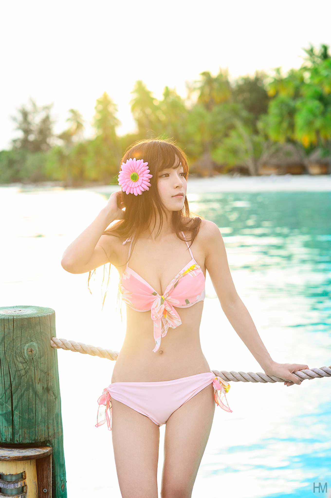 大溪地最接近天堂的地方,大溪地波拉波拉岛泳池