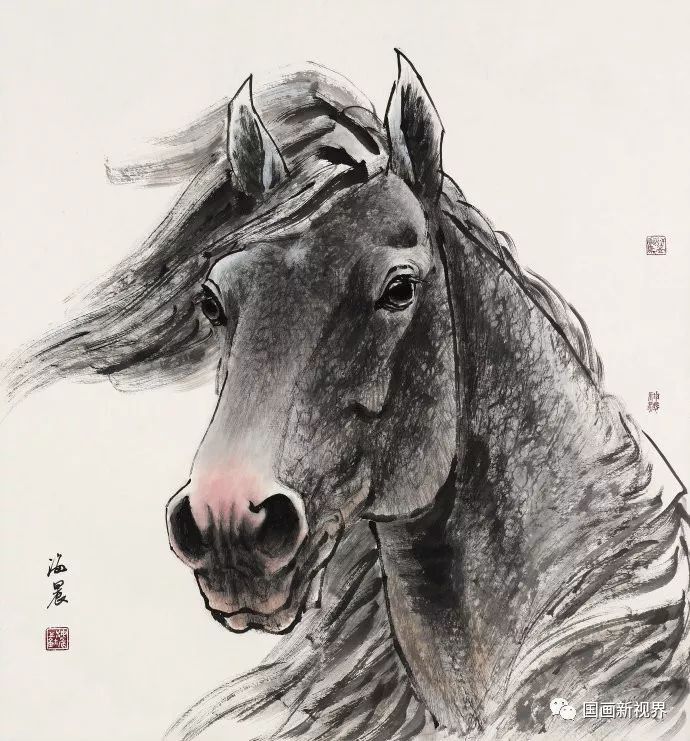 谁画的马,谁画的骏马图