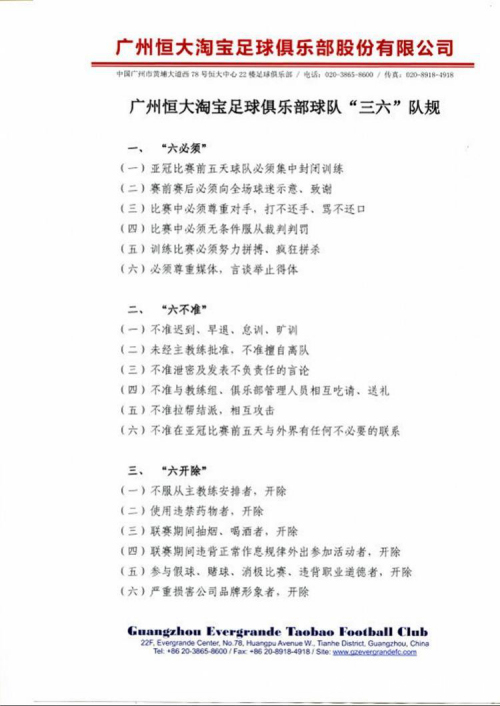 恒大足球管理方式,恒大足球训练计划