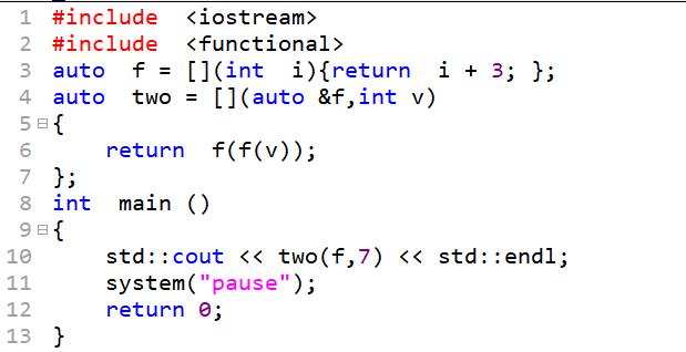 函数指针当作函数参数听说你会，lambda描述的可知道？神奇的C++