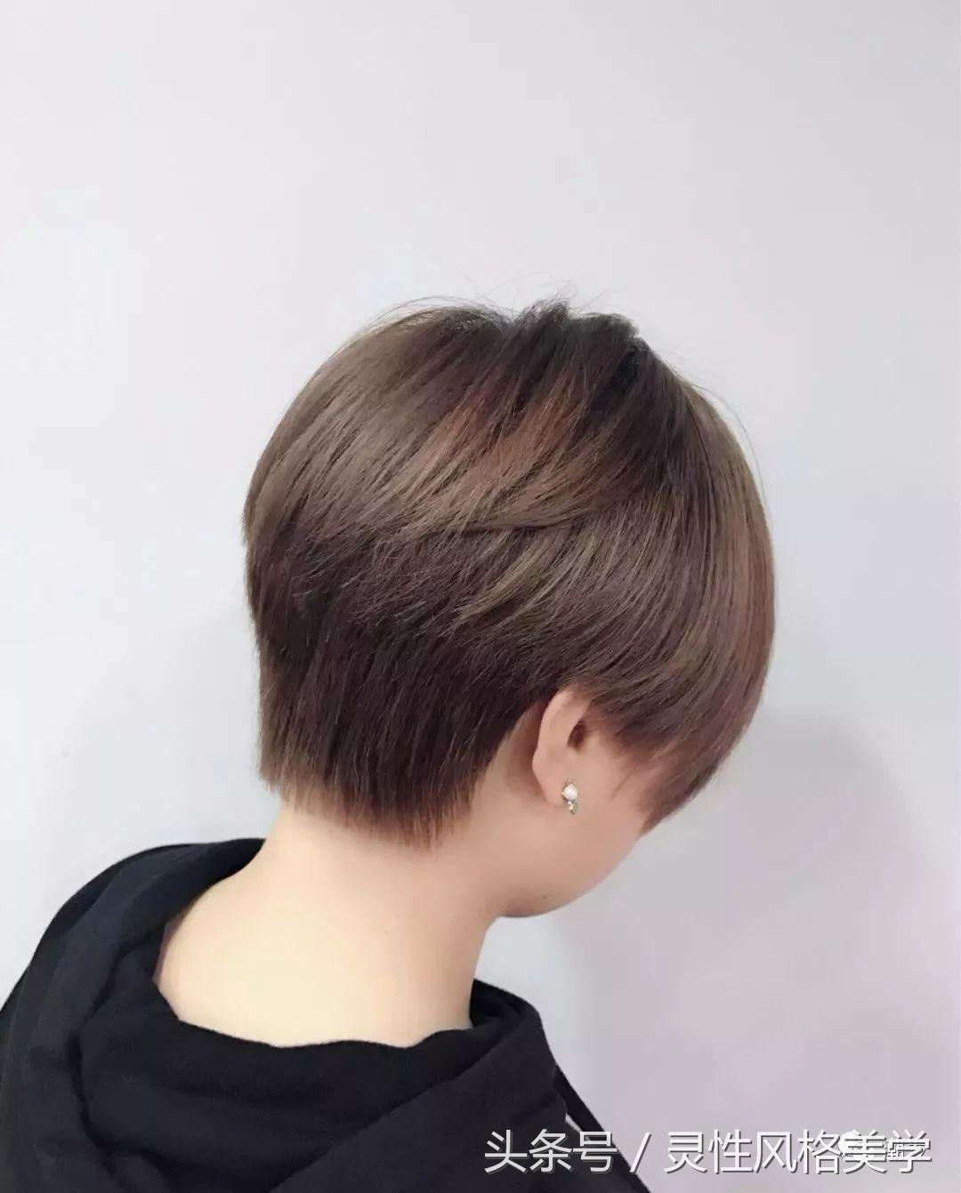 今年最流行的短发超短,最时髦的短发适合圆脸