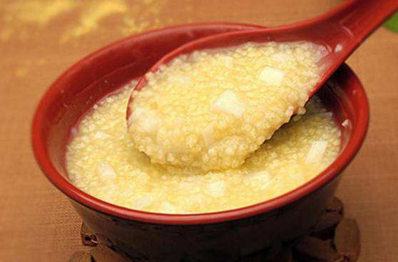 小米熬汤喝有什么好处,小米代参汤由来