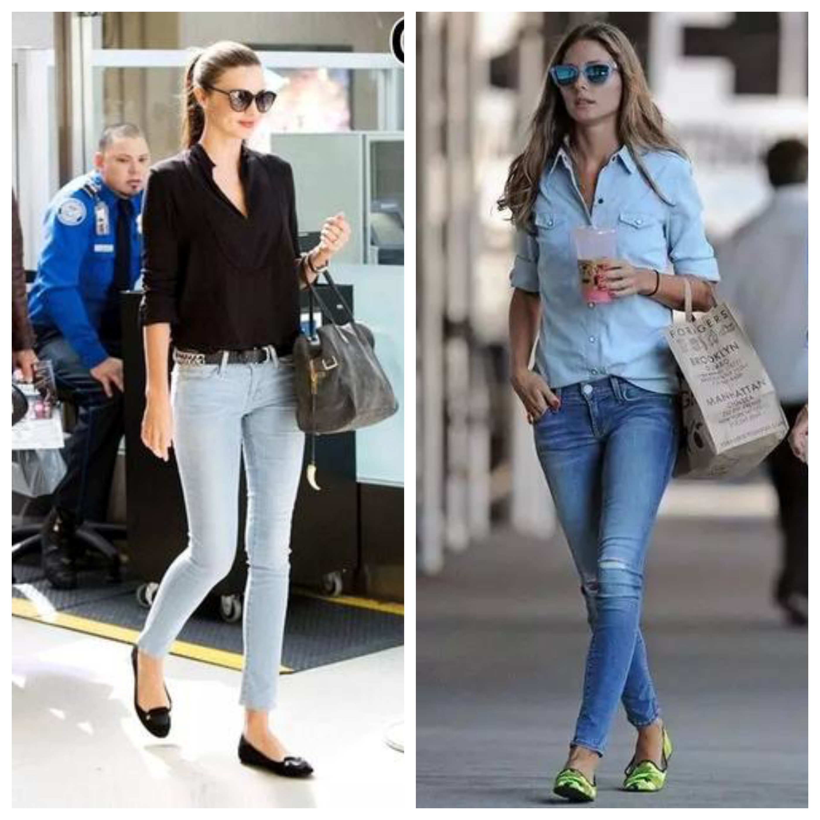 小个子女生穿平底鞋也能显高,高个子平底鞋推荐显矮