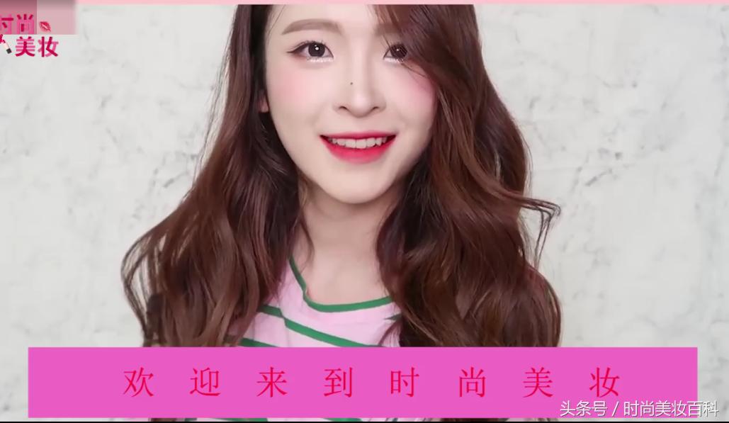 金晨同款披肩发型长卷发教程,19年最新款披肩长卷发发型