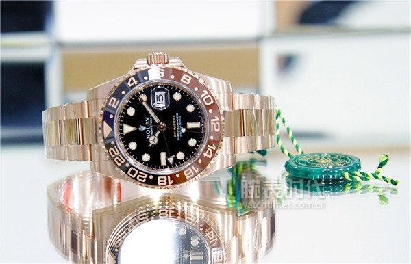 劳力士超公价款蓝钻,劳力士128238钻圈烟熏绿