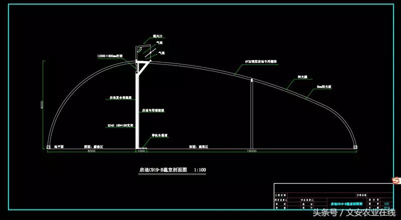东北冬暖式大棚温室设计方案,新型温室设计建造