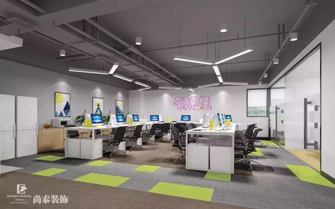 1000办公空间设计,4000平办公空间设计