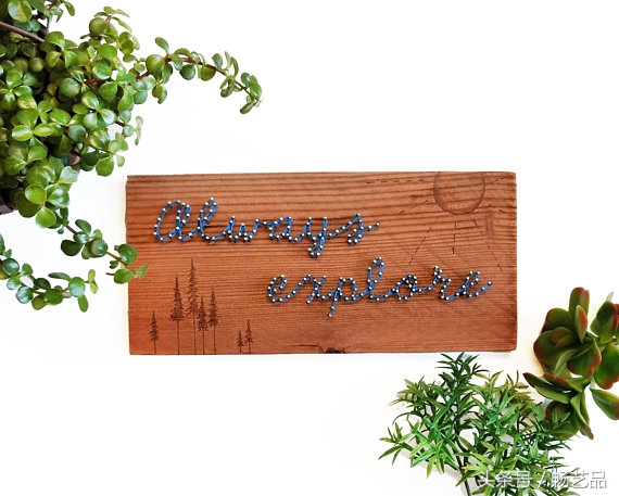 木片绣花教程视频,手工乱针绣画