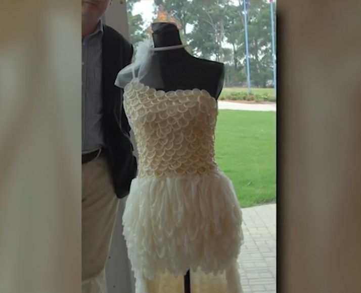 十大奇葩婚纱排行榜,盘点外国人奇葩的婚纱