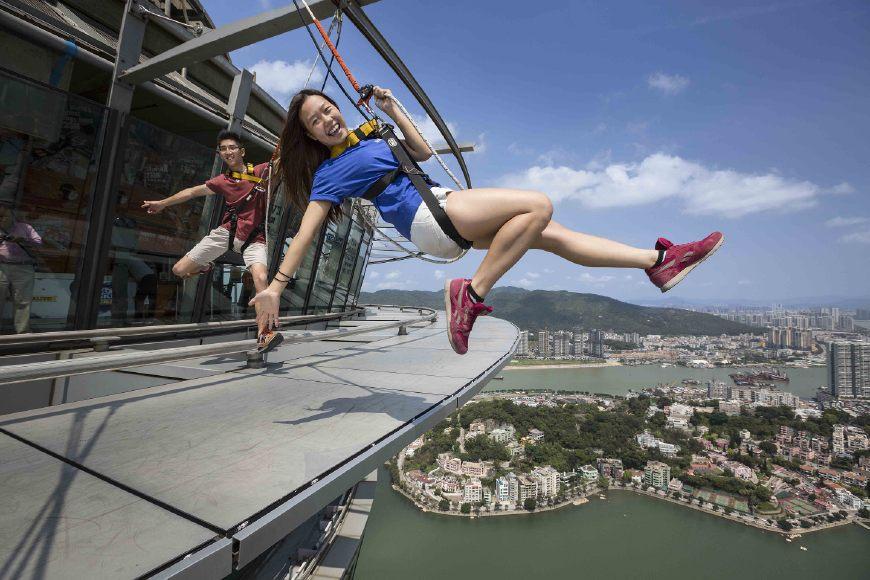 澳门旅游塔蹦极是最高的吗,澳门蹦极塔和广州塔哪个高