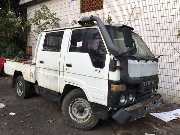 中国70年代日本卡车,90年代广东卡车