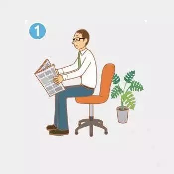 上班也要运动！12个办公室微运动图解转给需要的人