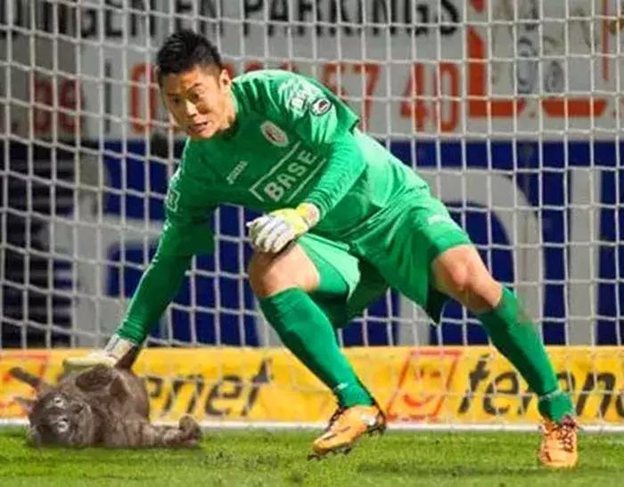 日本足球守门员扑球,日本足球守门员