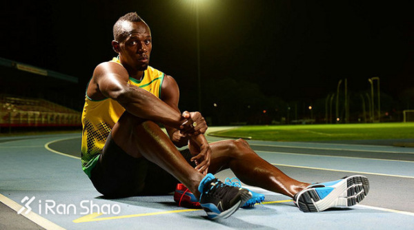 柏林世锦赛黑色闪电博尔特100米,博尔特一道永恒的黑色闪电