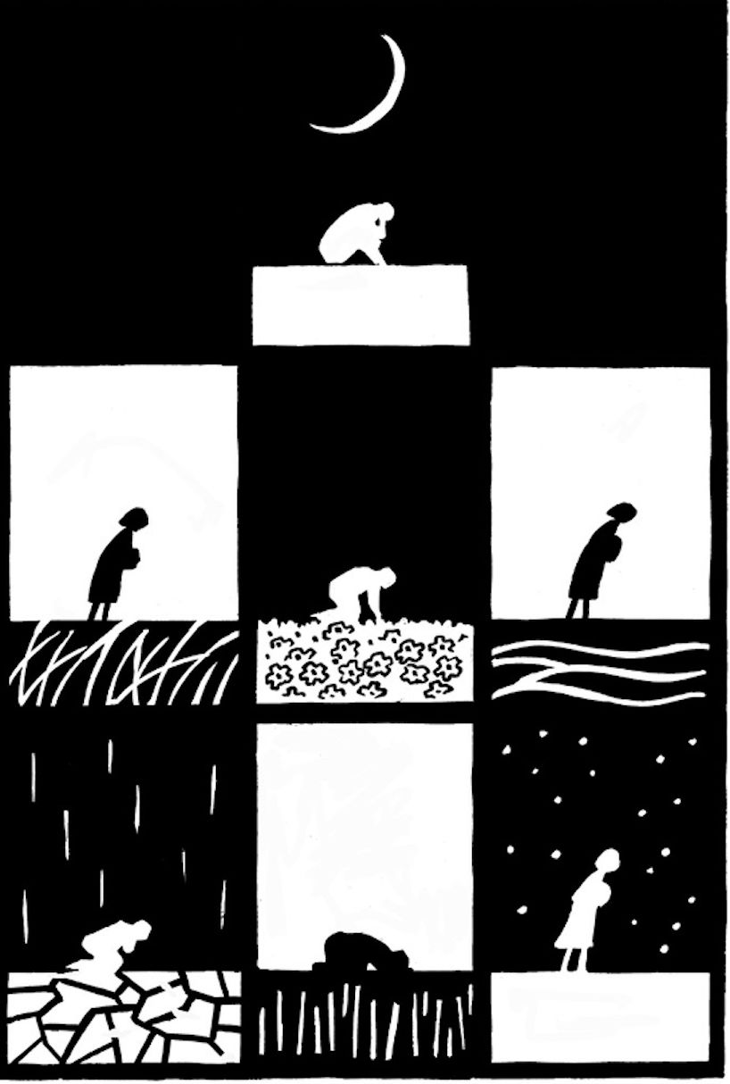 毒打、强奸、*虐性**……他把一个女人的真实故事画成漫画,看到第几张你哭了?