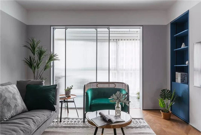 90平方三室一厅装修现代简约欧派,简约装修风格全屋效果图90平米4房