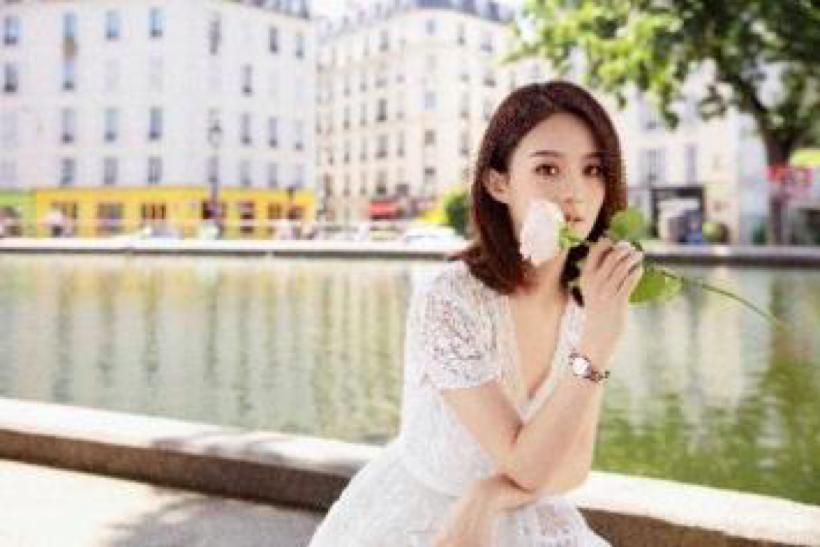 浪琴赵丽颖见证浪漫七夕,赵丽颖出席浪琴揭幕仪式