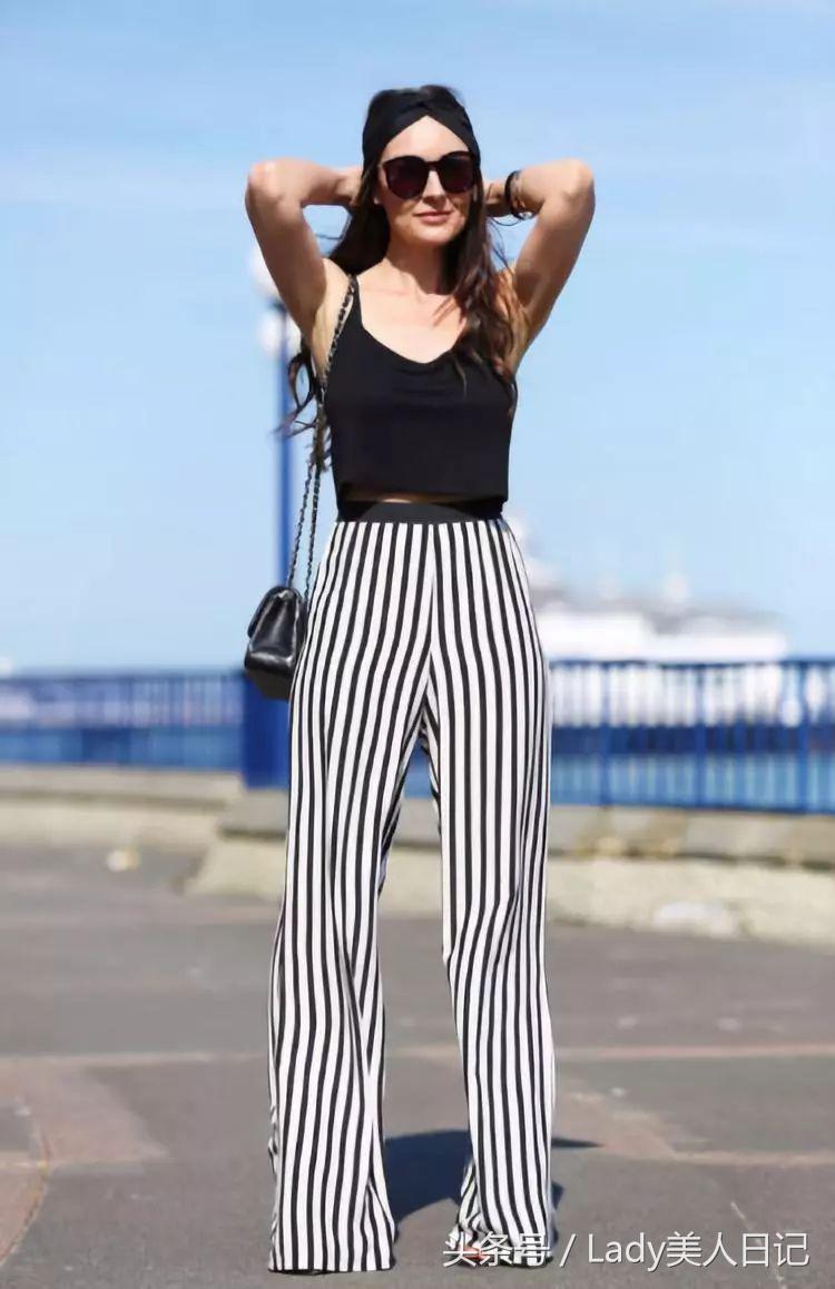 90%的女生不是真的胖,只是不懂阔腿裤的正确搭配引起的错觉