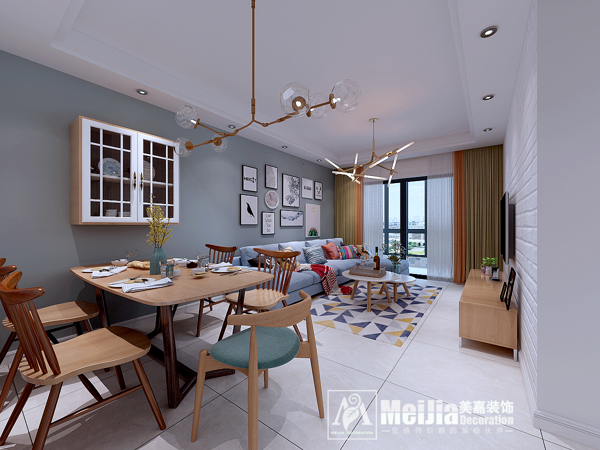 美嘉装修风格,美嘉装饰效果图