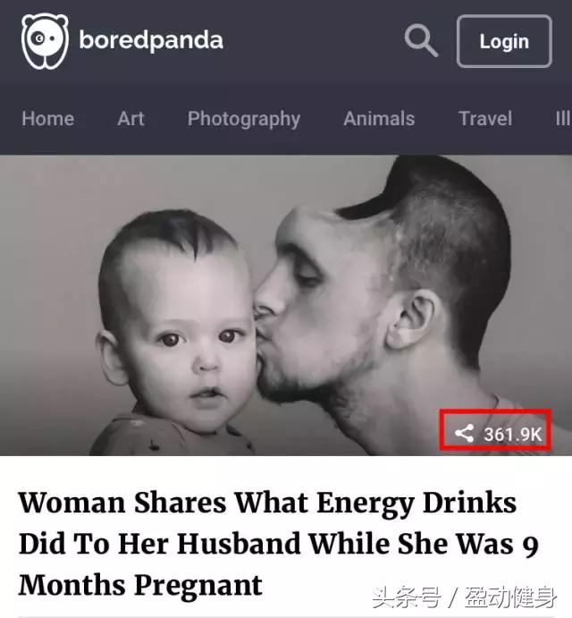 多喝了几杯饮料，半个脑袋没了！年轻爸爸分享恐怖经历