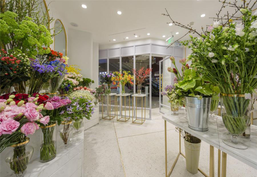 花店logo创意设计,花店设计案例欣赏