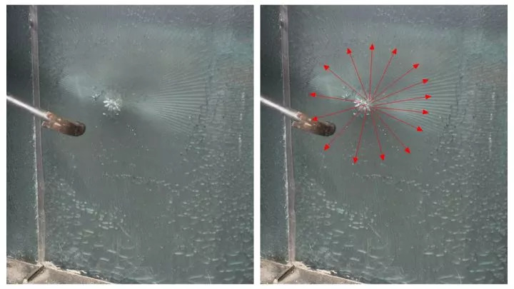 钢化玻璃爆裂鉴定方法,钢化玻璃怎么判断自爆