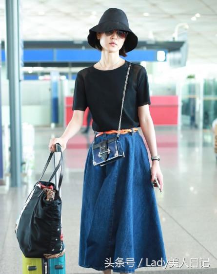 戚薇的同款帽子,超级超级好看的御姐帽子