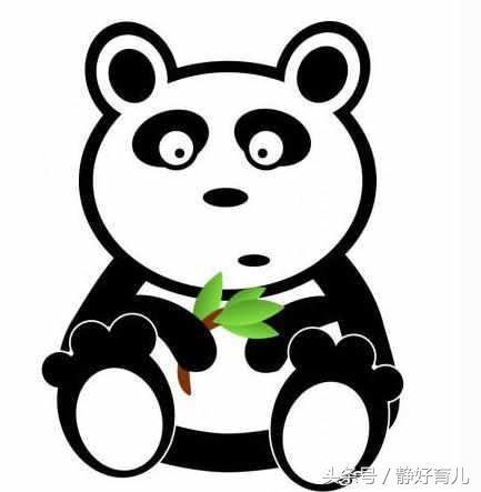 2022年冬奥会吉祥物简笔画熊猫,可爱的熊猫简笔画可打印