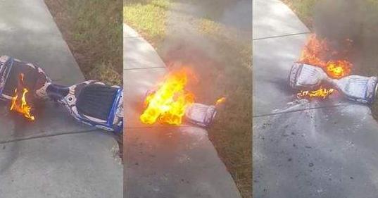 电动平衡车起火爆炸,平衡车起火事故视频
