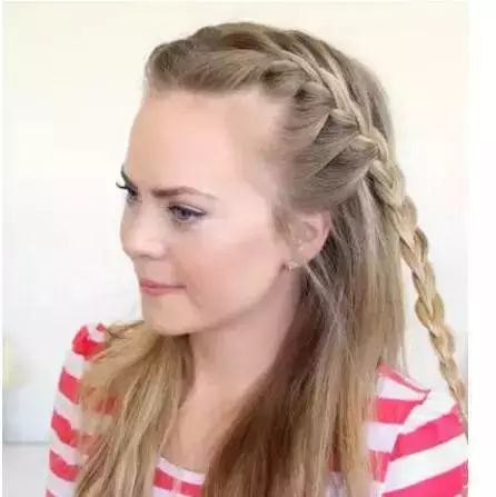 杨桃辫编发,杨桃辫怎么扎好看