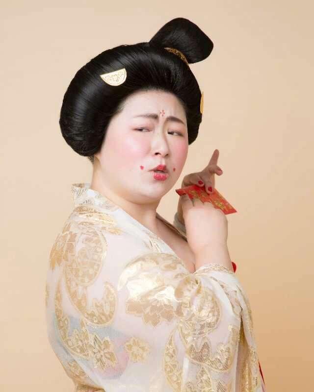 以胖为美大唐,唐服女装惊艳国外