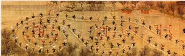 趣味创意古画,古画中的舞蹈