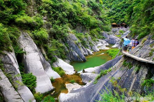 最美十大峡谷之一的太行山大峡谷,跨越三省太行山大峡谷风景