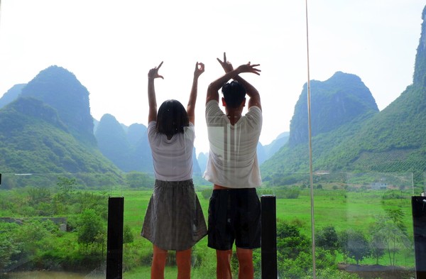 桂林阳朔无敌风景,阳朔龙头山水美如人间仙境