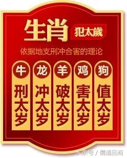 2017年哪些属相犯太岁,2017年生肖犯太岁表