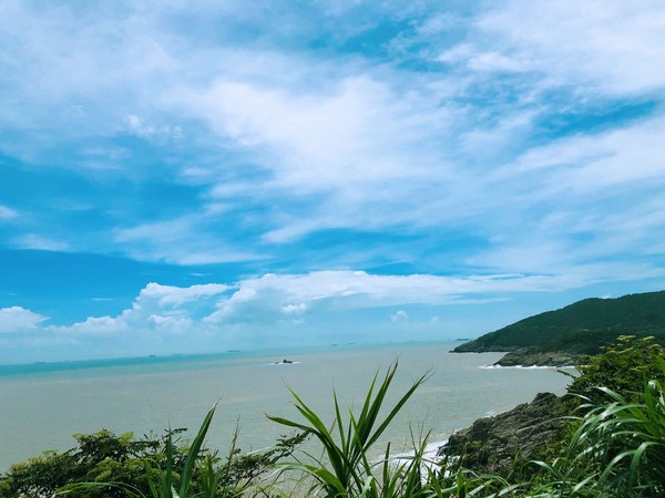 舟山东沙海滨浴场和南沙海滨浴场,追着太阳的脚步去台州