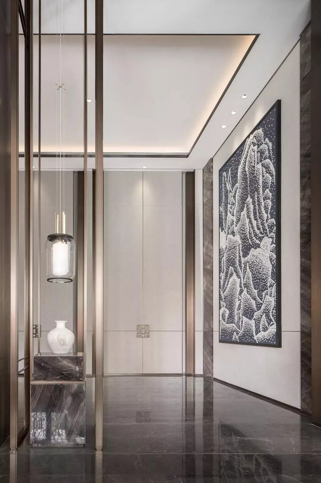 30款新中式背景墙设计案例欣赏,复古背景墙素材大全