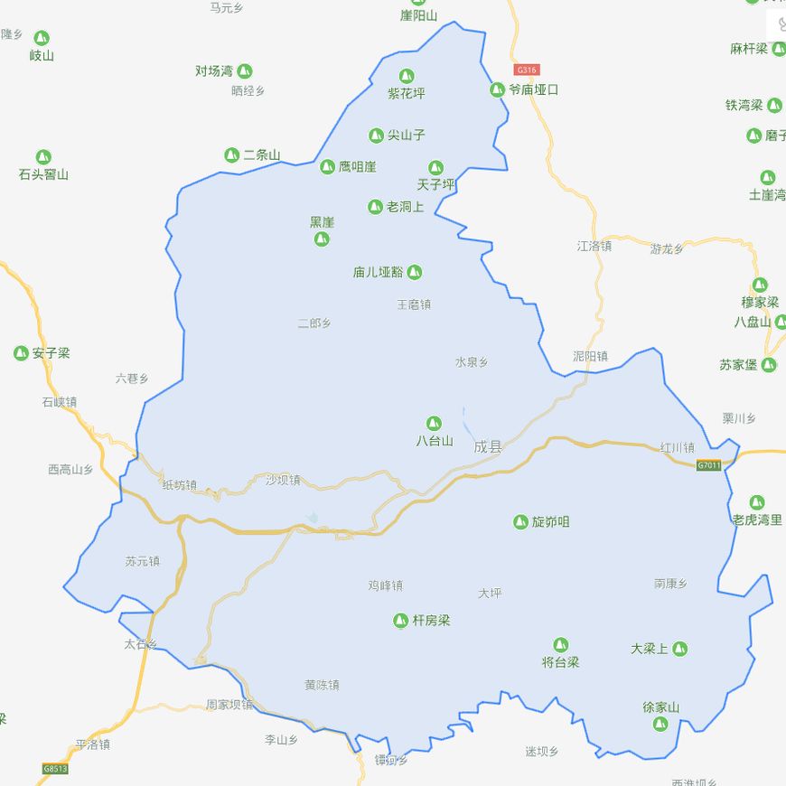 甘肃成县旅游区,甘肃成县旅游度假