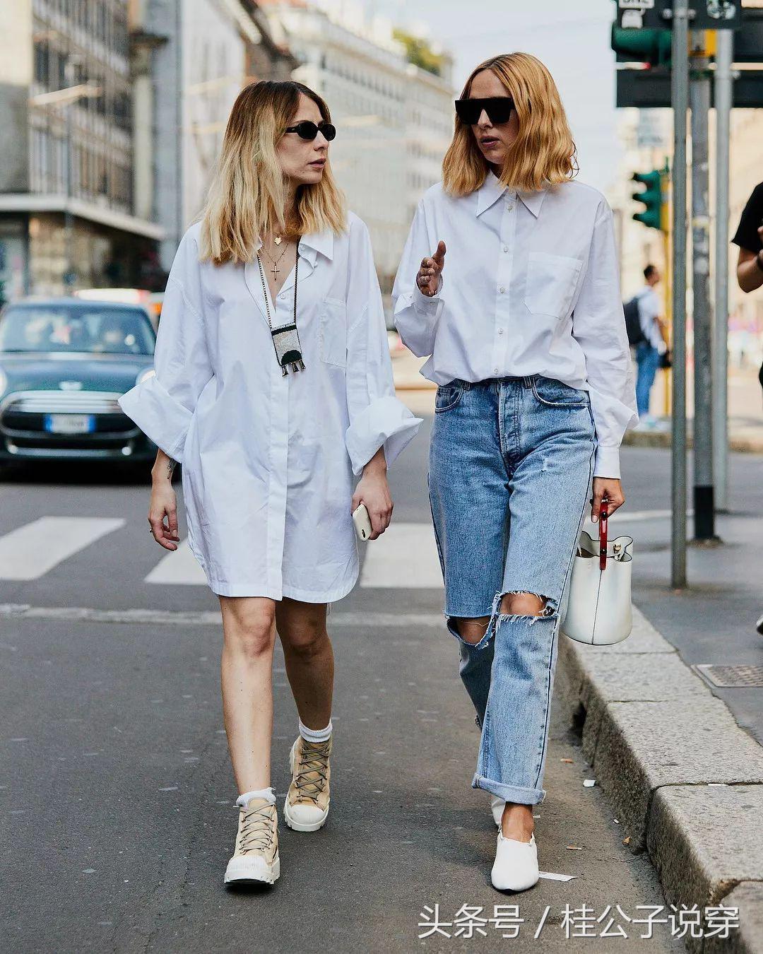 白衬衫怎么穿好看又时尚,白衬衫怎么穿不重样