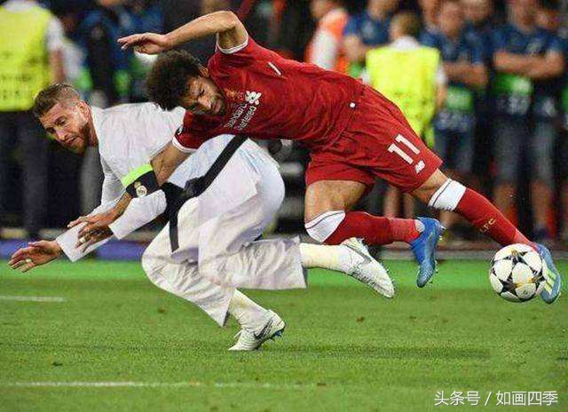 欧冠拜仁表情包,2018年欧冠决赛拉莫斯萨拉赫