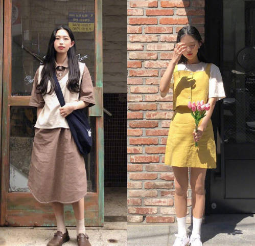 清新干净的出游穿搭，棉麻系长裙真的太适合清新的夏日了~