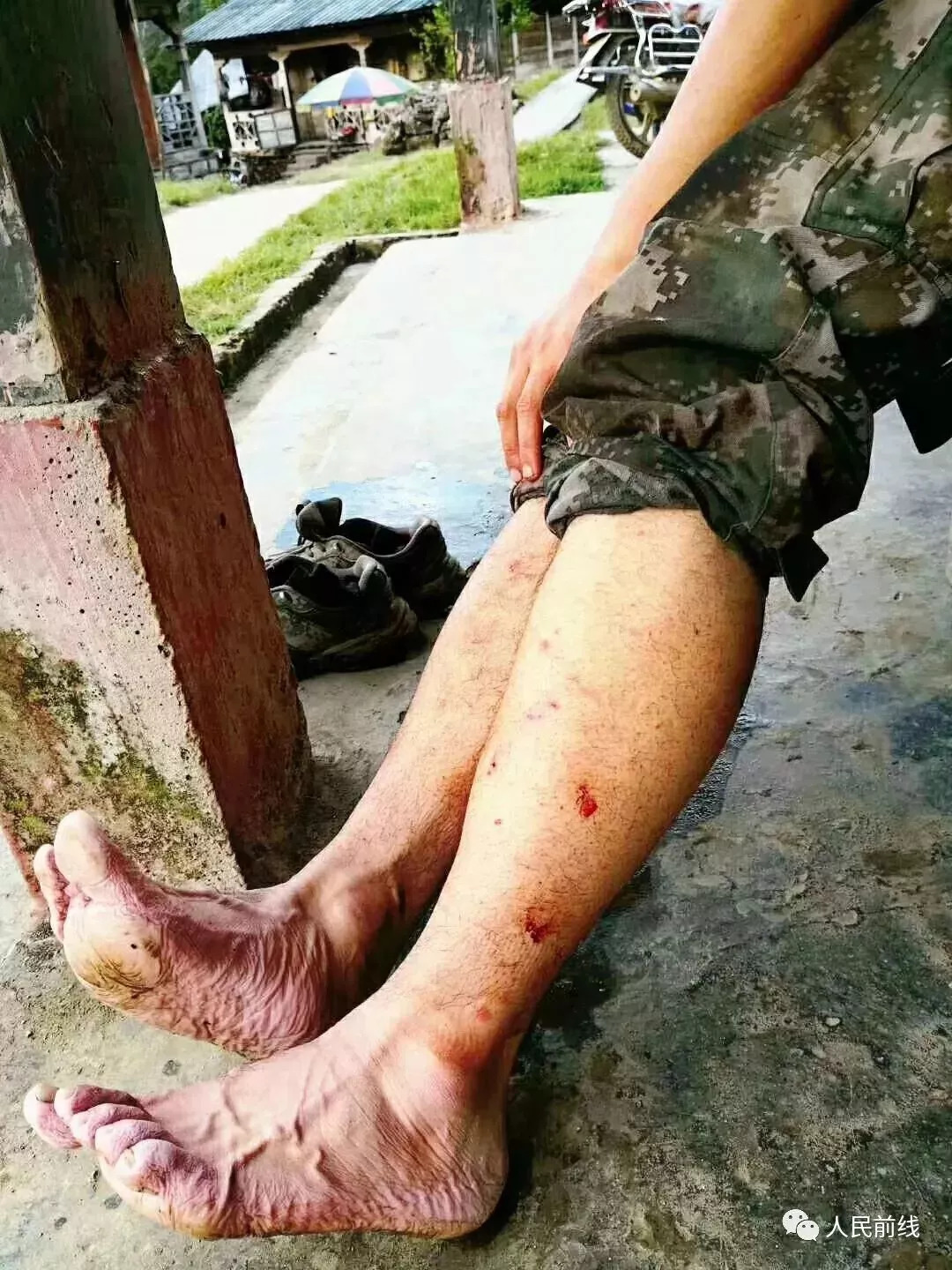 西藏墨脱军人的照片,西藏军人真实照片