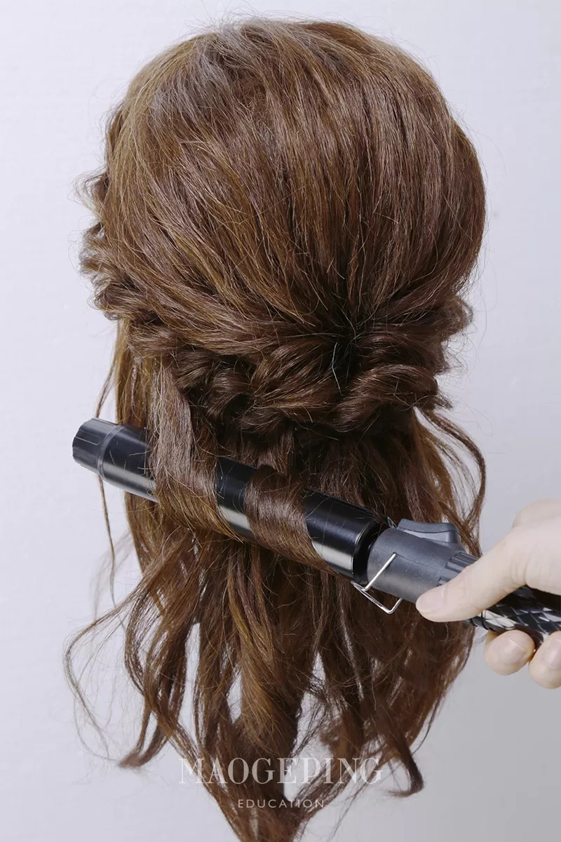 女童8-9岁中短发怎么扎简单又漂亮,30岁短发怎么扎好看又简单漂亮