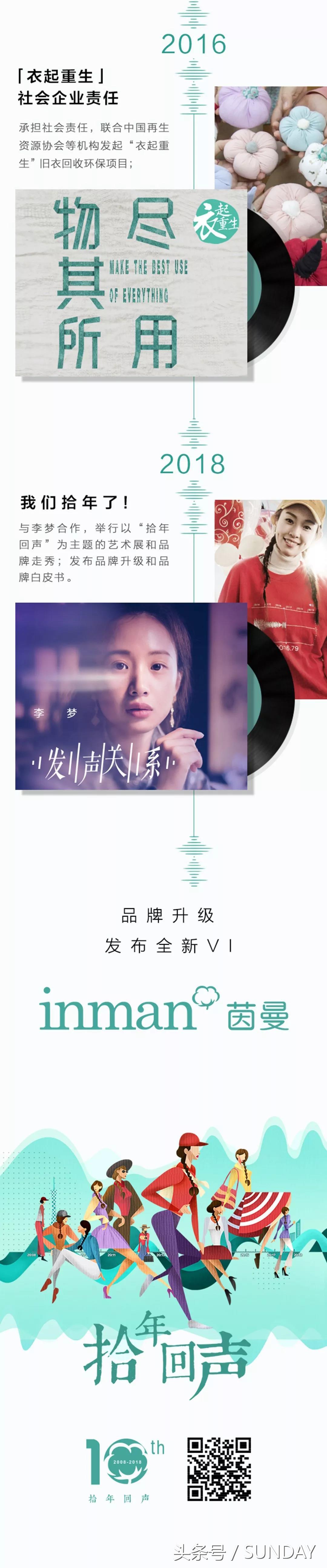 茵曼十周年,茵曼logo